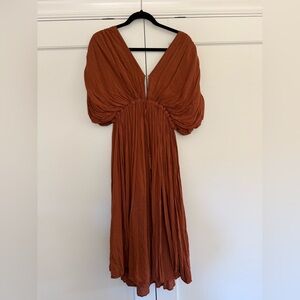 Wishlist Rust Backless Dress
